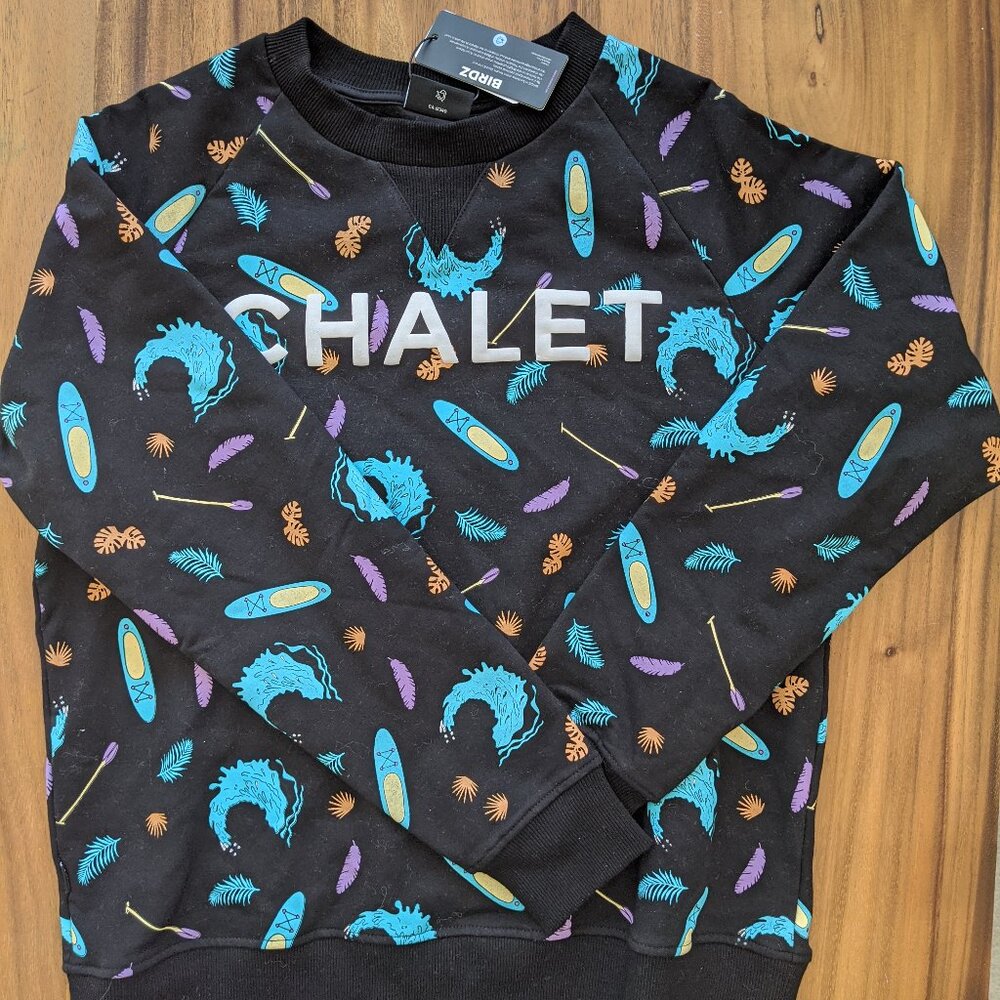 Brand new - Chalet Printed Fleece Sweater